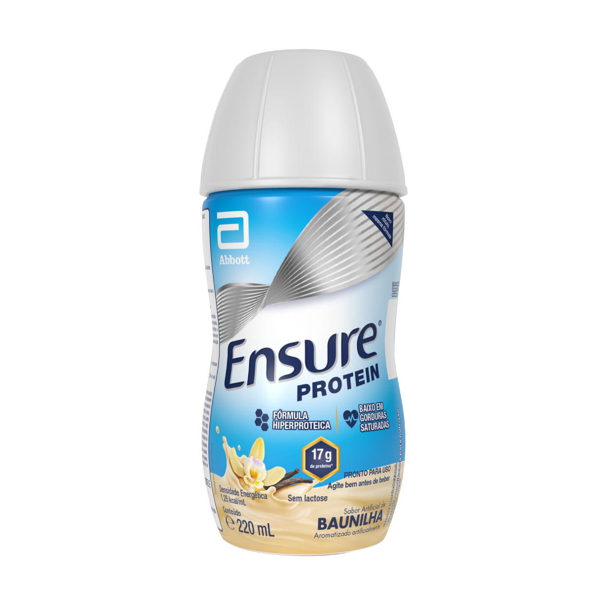 Suplemento Adulto Ensure Protein Baunilha 220ml